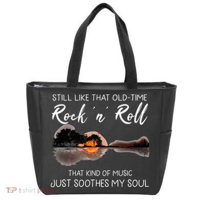Still Like That Old Time Rock N Roll Music Guitar Tote Bag