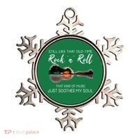 Still Like That Old Time Rock N Roll Music Guitar Ornament thumb 0