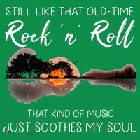 Still Like That Old Time Rock N Roll Music Guitar Ornament thumb 1
