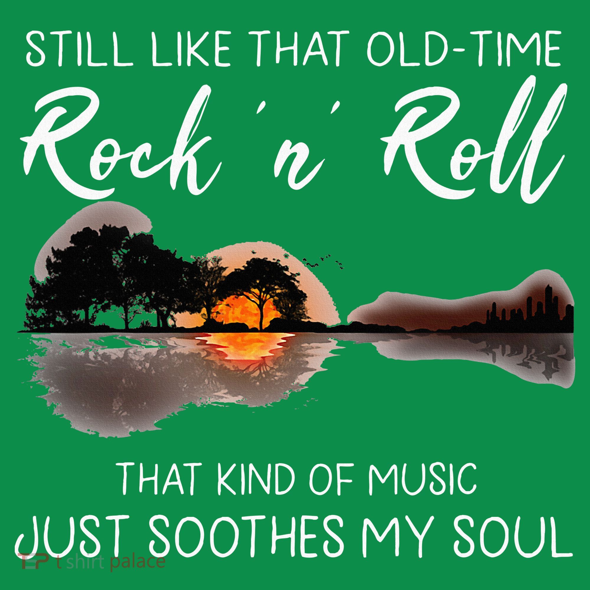 Still Like That Old Time Rock N Roll Music Guitar Toddler T-Shirt