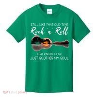 Still Like That Old Time Rock N Roll Music Guitar Kids T-Shirt thumb 0