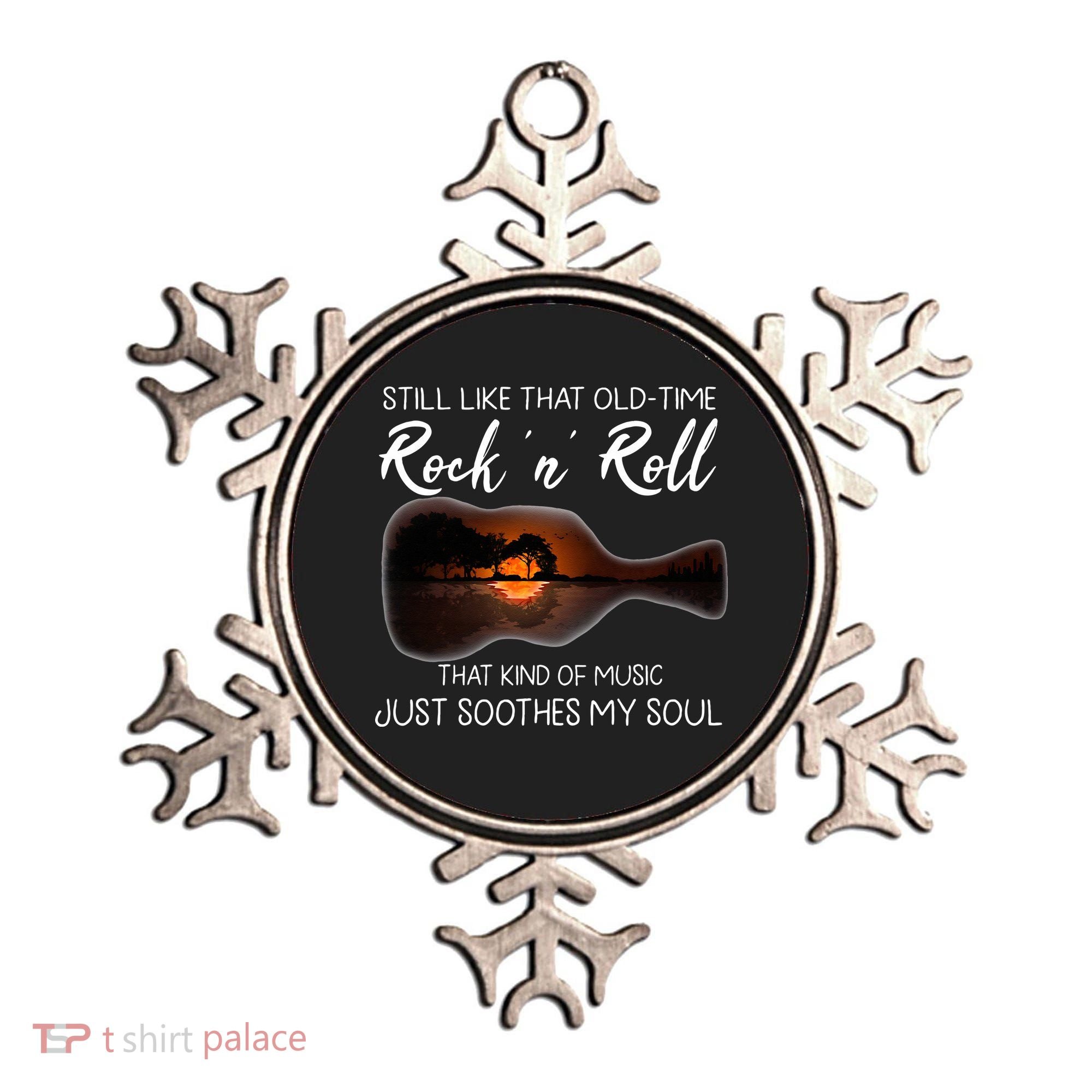 Still Like That Old Time Rock N Roll That Kind Of Music Ornament