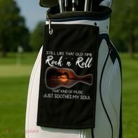Still Like That Old Time Rock N Roll That Kind Of Music Golf Towel thumb 2