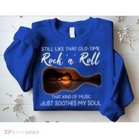 Still Like That Old Time Rock N Roll That Kind Of Music Sweatshirt thumb 2