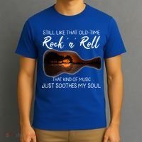 Still Like That Old Time Rock N Roll That Kind Of Music T-Shirt thumb 3