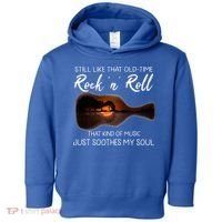 Still Like That Old Time Rock N Roll That Kind Of Music Toddler Hoodie thumb 0
