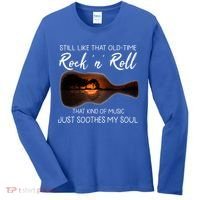 Still Like That Old Time Rock N Roll That Kind Of Music Women's Long Sleeve Shirt thumb 0