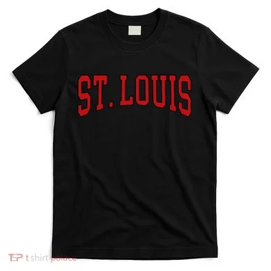 St. Louis Text T-Shirt