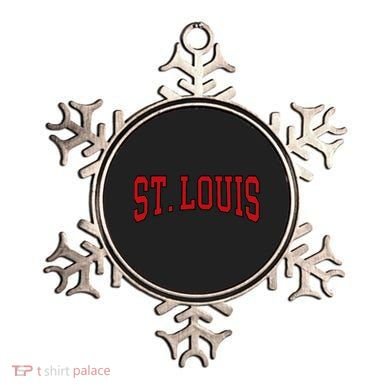 St. Louis Text Ornament