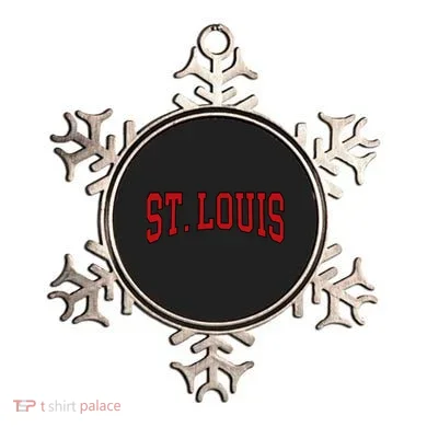 St. Louis Text Ornament