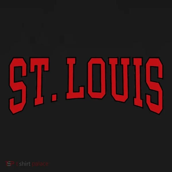 St. Louis Text Toddler Hoodie