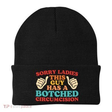 Sorry Ladies This Guy Has A Botched Circumcision Retro Beanie