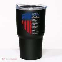 Scouting Law Us America Flag Scouting Law Gift Tumbler thumb 0