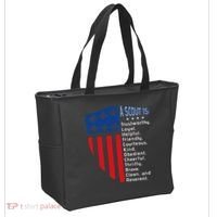 Scouting Law Us America Flag Scouting Law Gift Tote Bag thumb 2