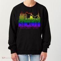 Salt Lake Utah SlUt Lgbtq Funny Women's Sweatshirt thumb 0