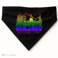 Salt Lake Utah SlUt Lgbtq Funny USA-Made Doggie Bandana thumb 0