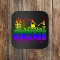 Salt Lake Utah SlUt Lgbtq Funny Coaster thumb 0