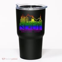 Salt Lake Utah SlUt Lgbtq Funny Tumbler thumb 0