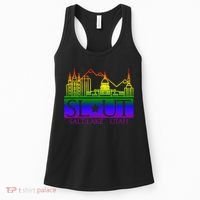 Salt Lake Utah SlUt Lgbtq Funny Women's Tank Top thumb 0