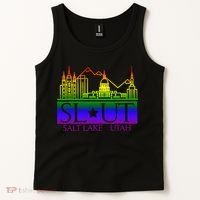 Salt Lake Utah SlUt Lgbtq Funny Tank Top thumb 2