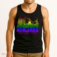 Salt Lake Utah SlUt Lgbtq Funny Tank Top thumb 3