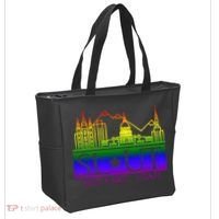 Salt Lake Utah SlUt Lgbtq Funny Tote Bag thumb 2