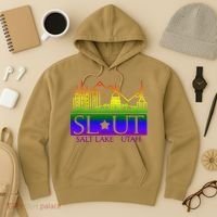 Salt Lake Utah SlUt Lgbtq Funny Hoodie thumb 3