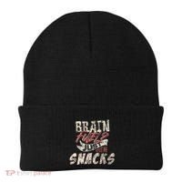 Snack LoverS Ultimate Brain Fuel Humor Beanie thumb 0