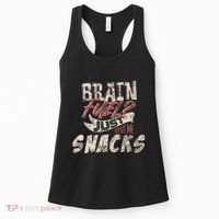 Snack LoverS Ultimate Brain Fuel Humor Women's Tank Top thumb 0