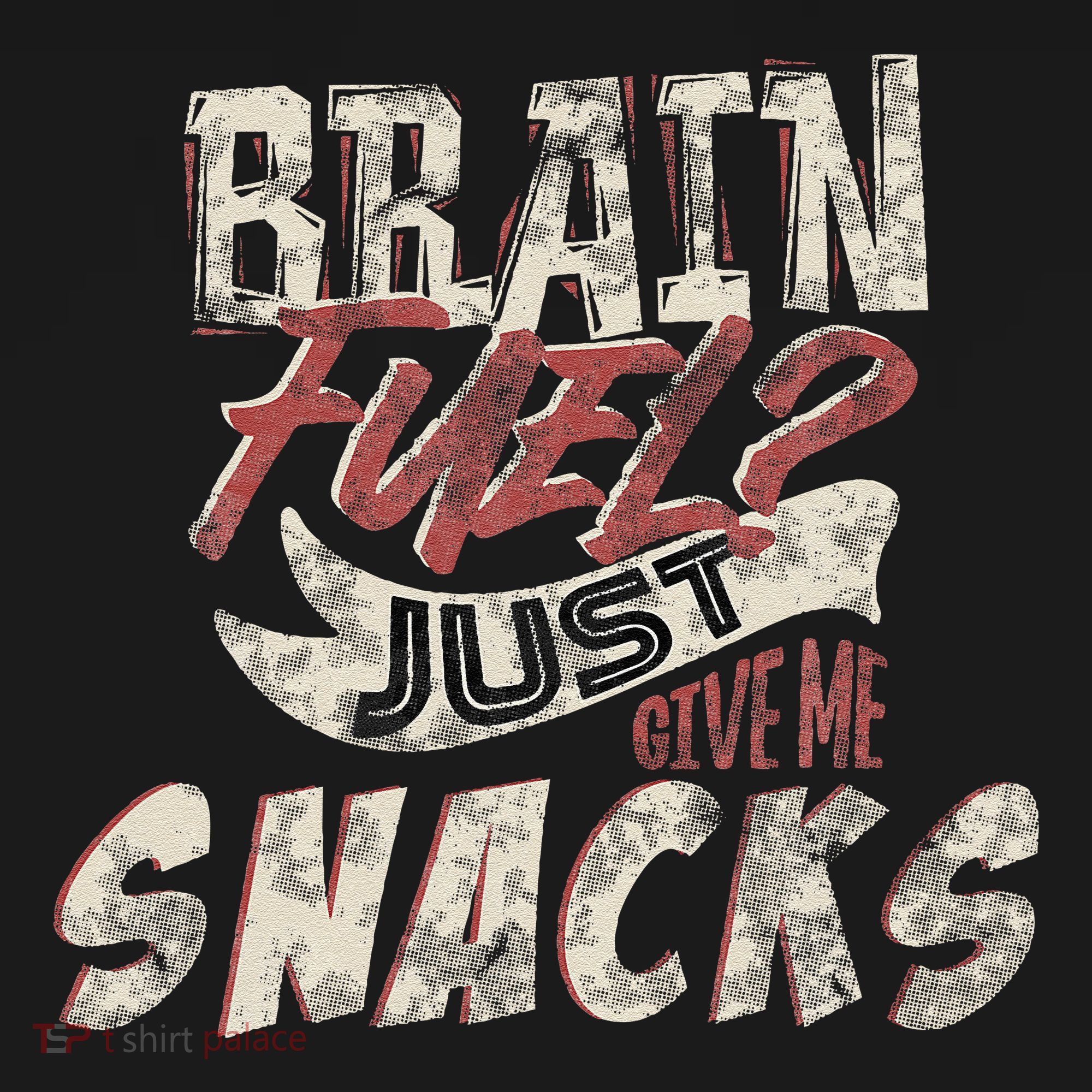 Snack LoverS Ultimate Brain Fuel Humor Women's Tank Top