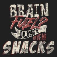Snack LoverS Ultimate Brain Fuel Humor Hat thumb 2