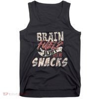 Snack LoverS Ultimate Brain Fuel Humor Tank Top thumb 0