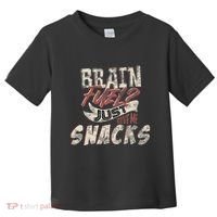 Snack LoverS Ultimate Brain Fuel Humor Toddler T-Shirt thumb 0