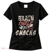 Snack LoverS Ultimate Brain Fuel Humor Women's T-Shirt thumb 0
