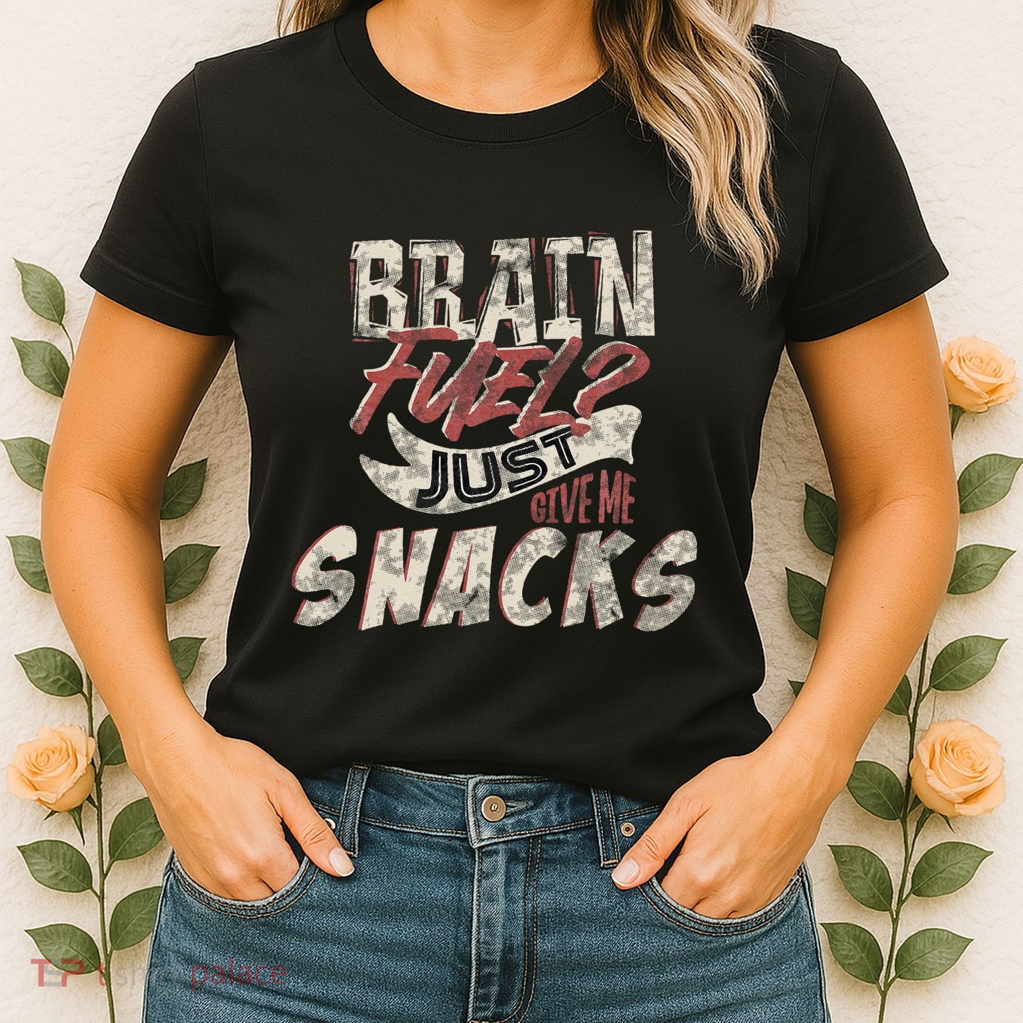 Snack LoverS Ultimate Brain Fuel Humor Women's T-Shirt