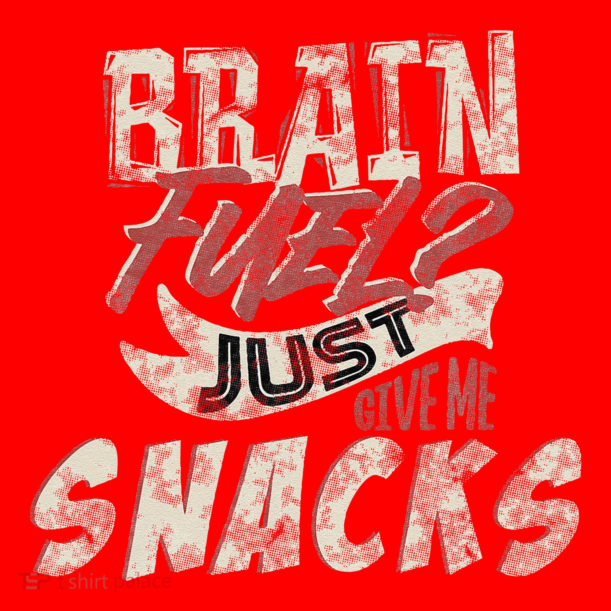 Snack LoverS Ultimate Brain Fuel Humor Santa Hat