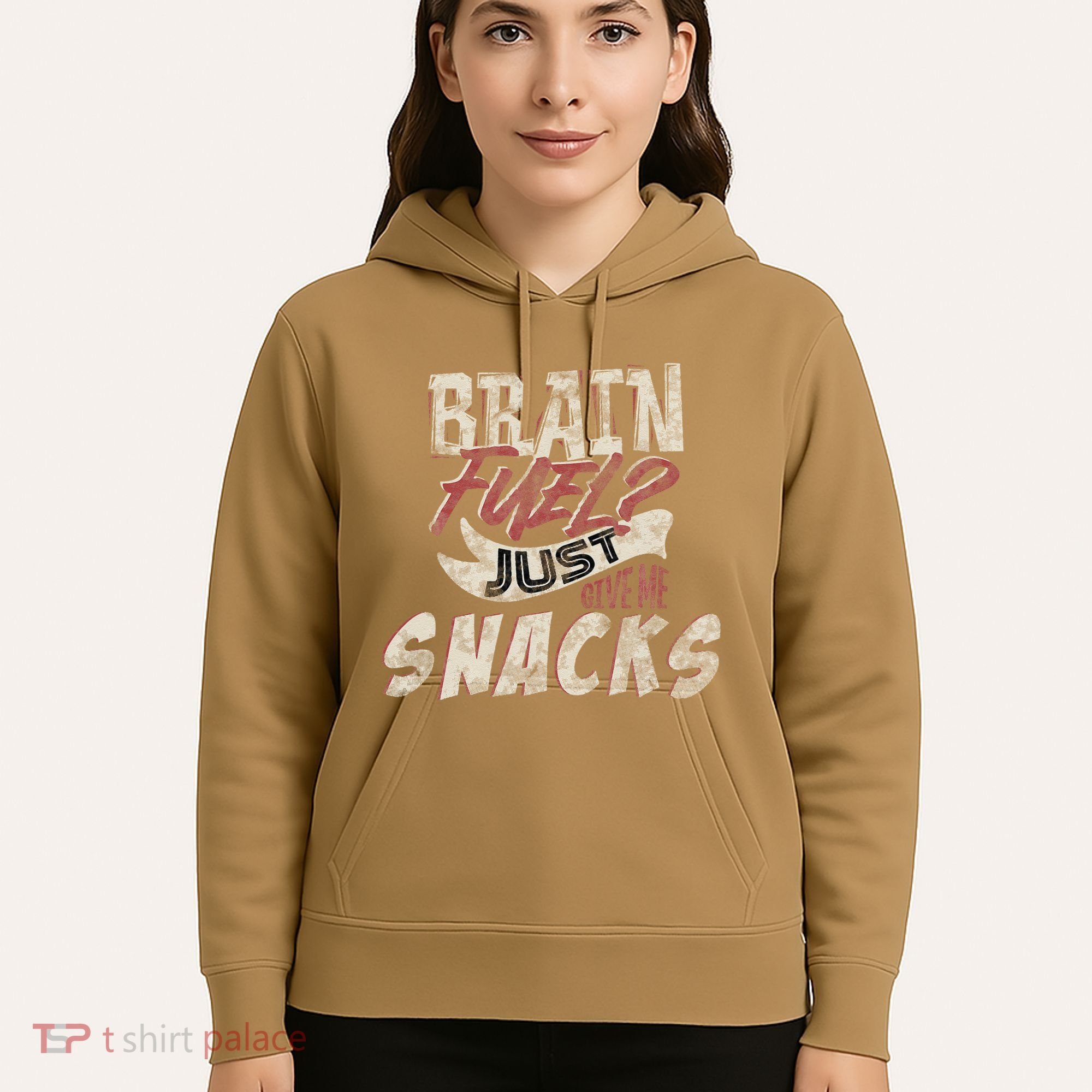 Snack LoverS Ultimate Brain Fuel Humor Hoodie