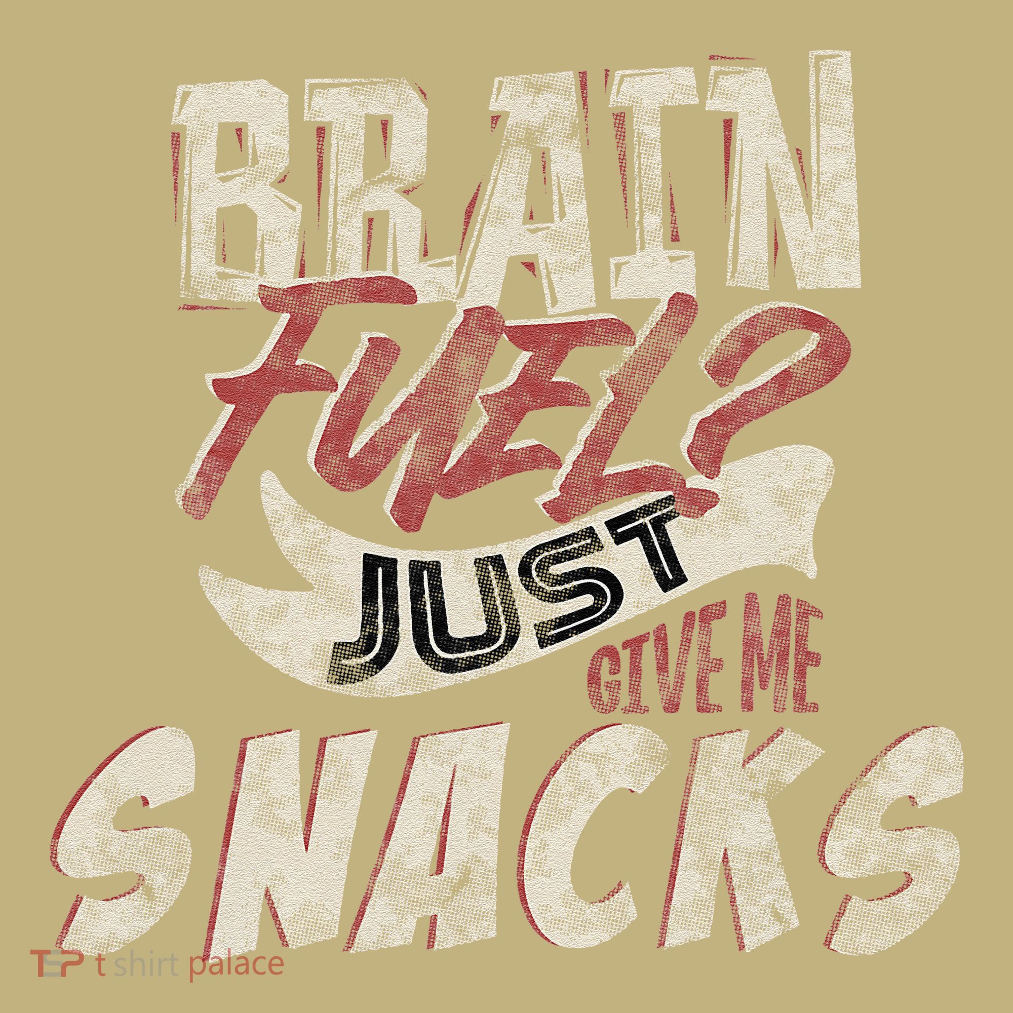 Snack LoverS Ultimate Brain Fuel Humor Long Sleeve Shirt