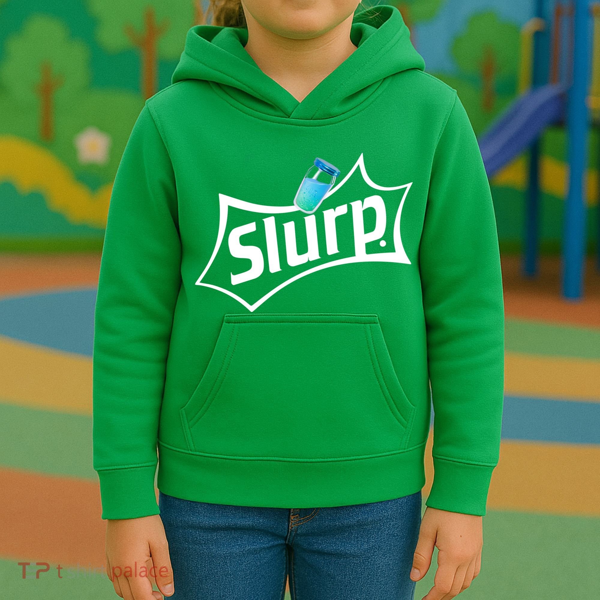 Slurp Juice Battle Royale Kids Hoodie