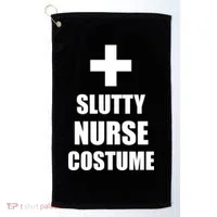 Slutty Nurse Costume Golf Towel thumb 0
