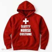 Slutty Nurse Costume Hoodie thumb 0