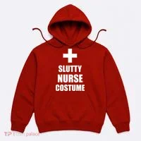 Slutty Nurse Costume Hoodie thumb 0