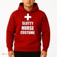 Slutty Nurse Costume Hoodie thumb 2