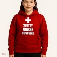 Slutty Nurse Costume Hoodie thumb 5