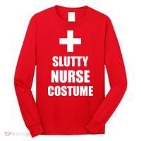 Slutty Nurse Costume Long Sleeve Shirt thumb 0
