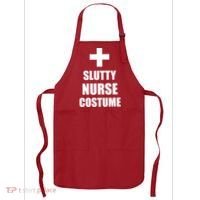 Slutty Nurse Costume Apron thumb 0