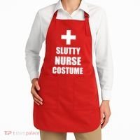 Slutty Nurse Costume Apron thumb 2