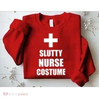 Slutty Nurse Costume Sweatshirt thumb 2