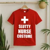 Slutty Nurse Costume T-Shirt thumb 2