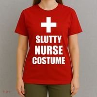 Slutty Nurse Costume T-Shirt thumb 4